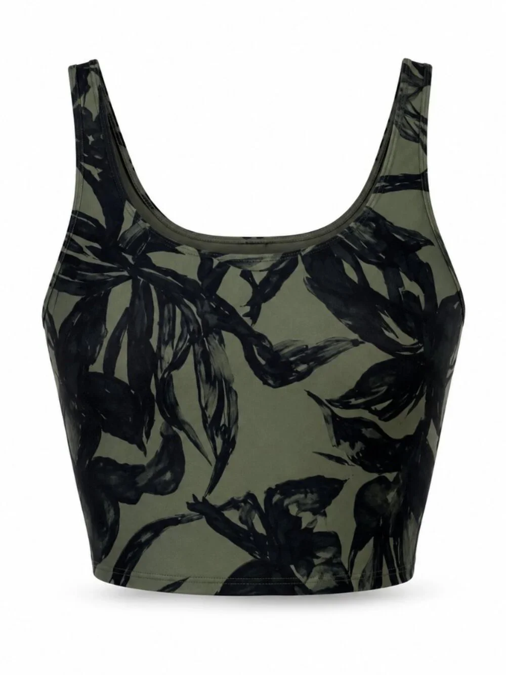 lululemon Align Tank Green Floral Print Size 4